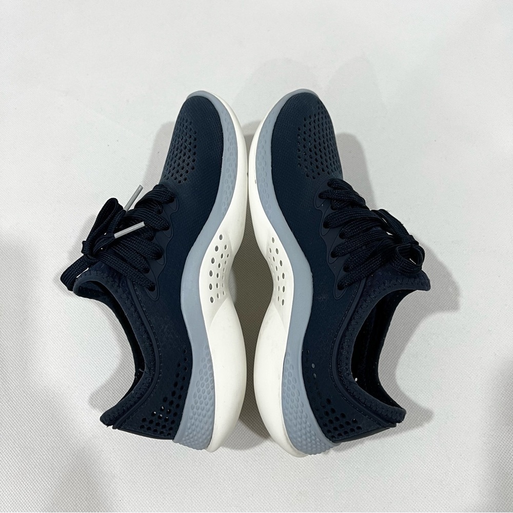 Crocs LiteRide RW 206705 Sneakers Blue/Navy/Gray Size 5 Women Waterproof - Picture 5 of 9